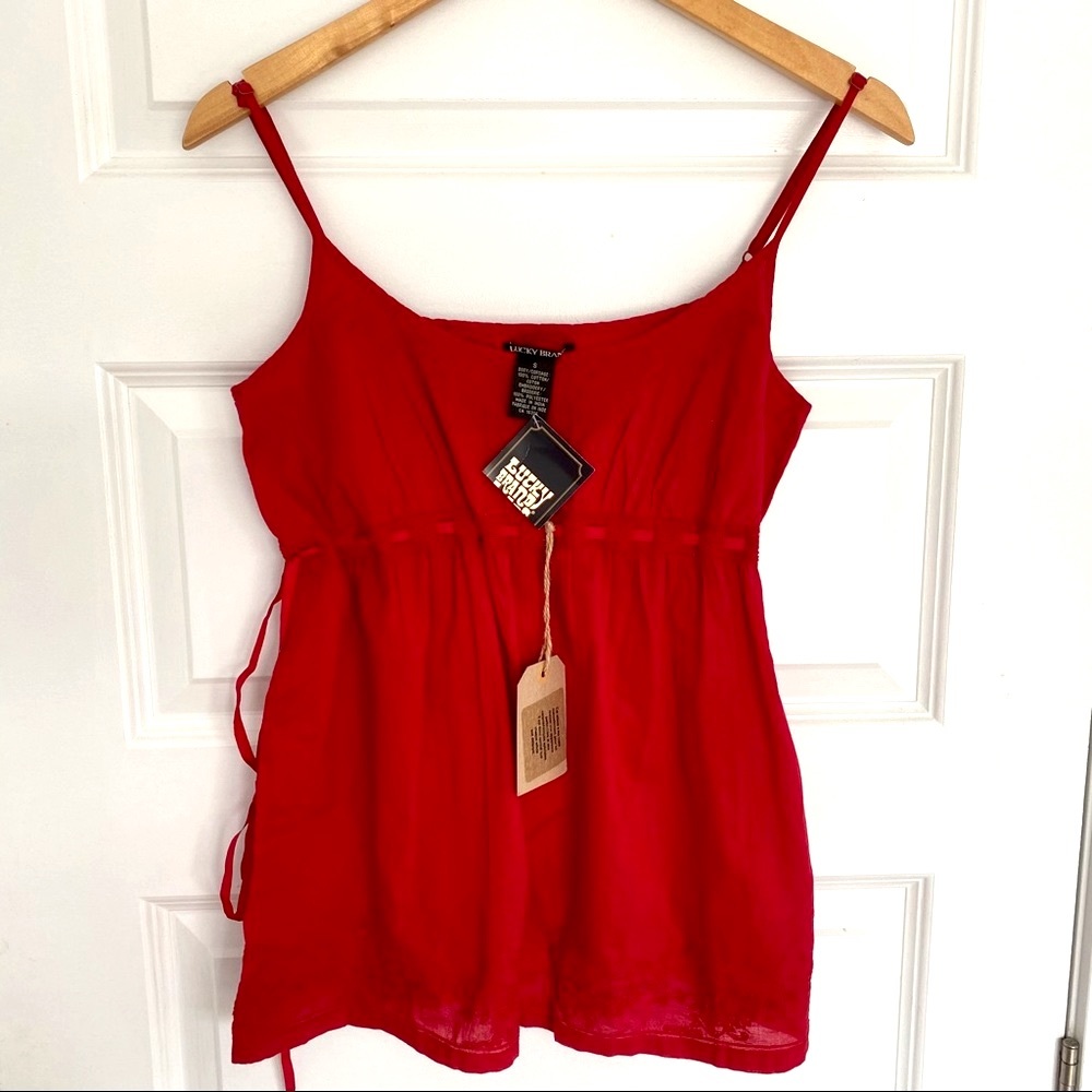 Lucky brand New with ticket top  .